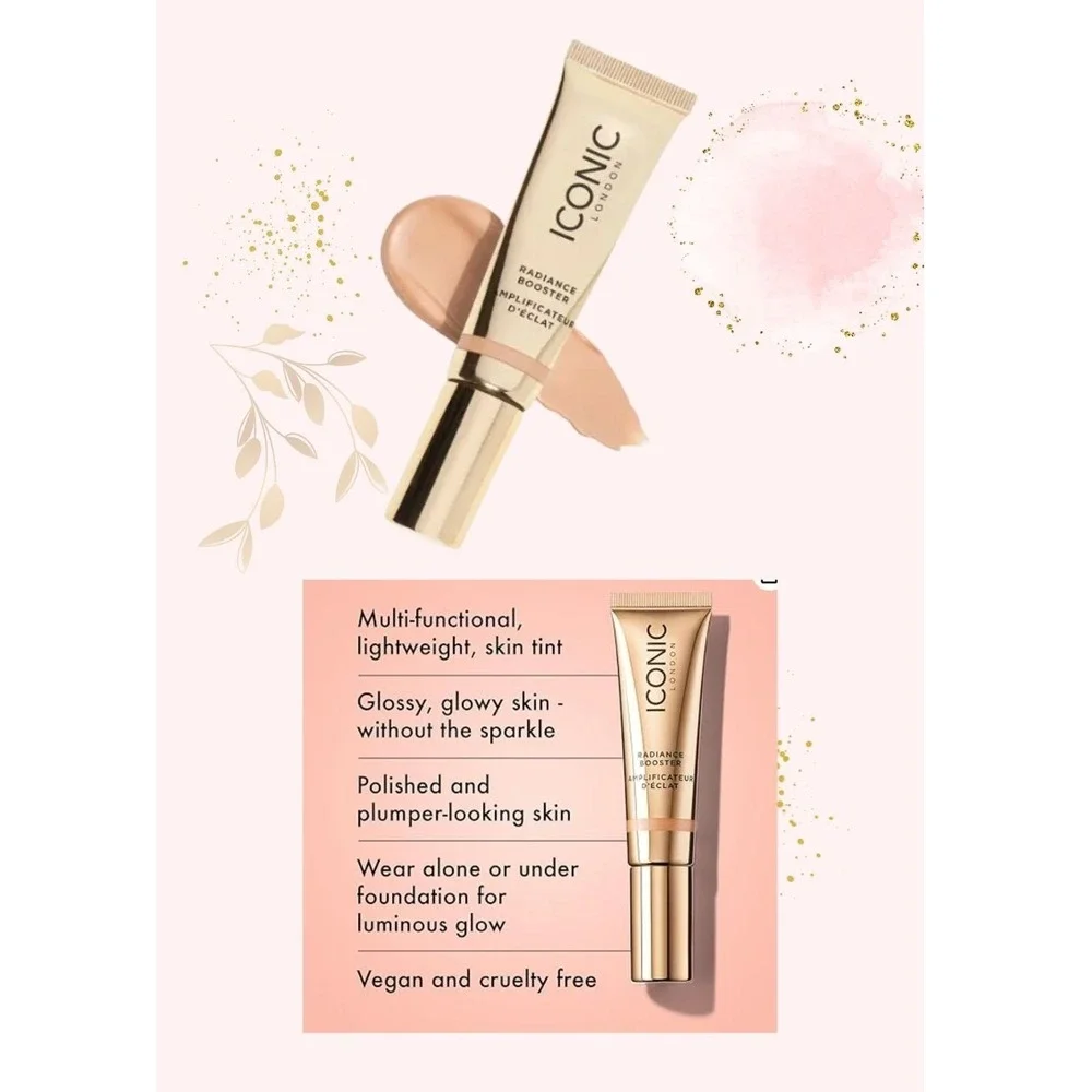 Iconic London - Radiance Booster Liquid Skin‎ Tint - Champagne Glow 30ml *NIB*